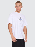 Thrills Co Risen Merch Tee - White in White