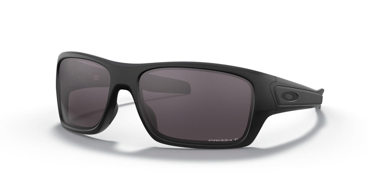 Oakley TURBINE MATTE BLACK PRIZM GREY in Matte Black