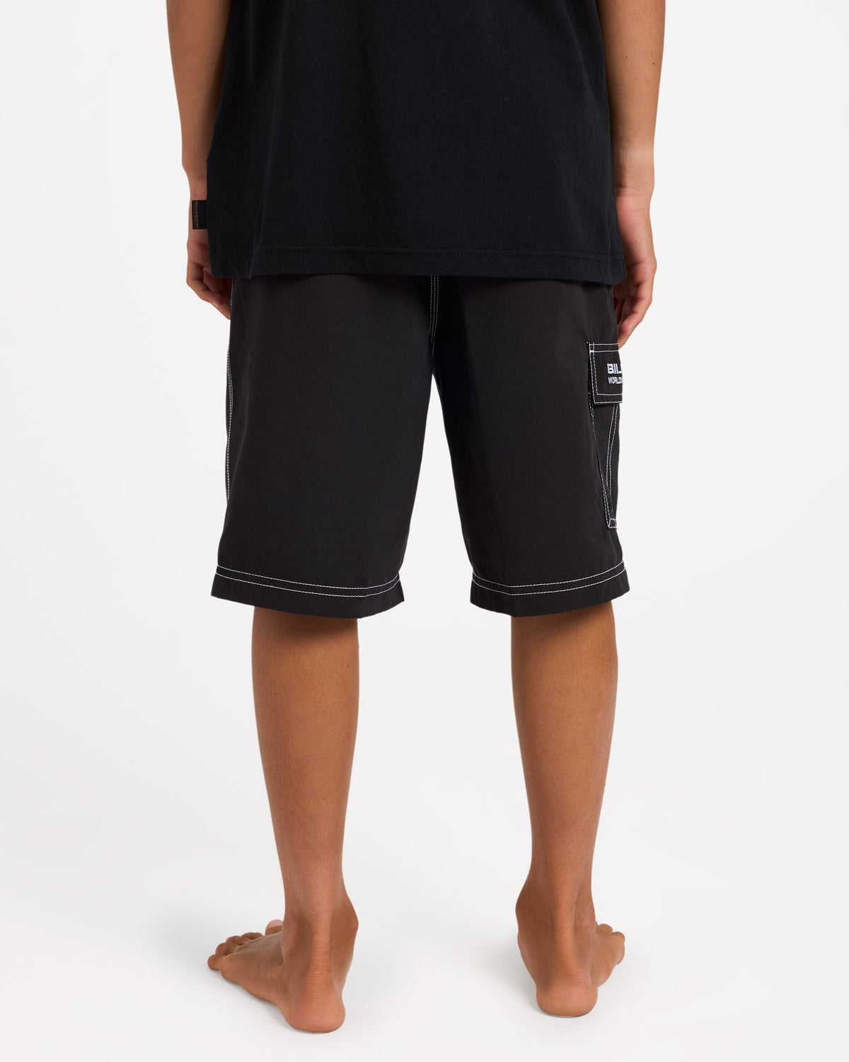 Billabong Boys 8-16 Throw On Boardshorts in Black