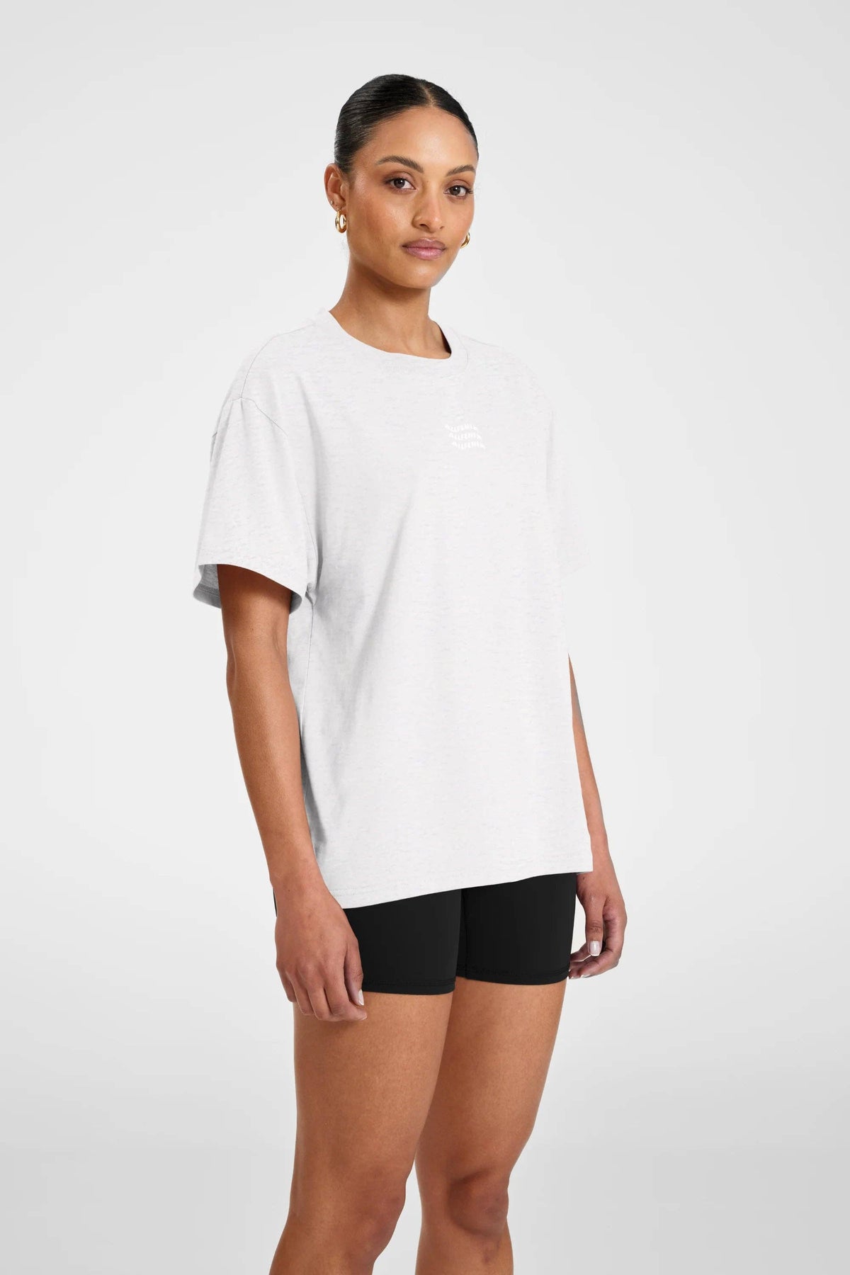 All Fenix Allfenix Waves Logo Tee in White Marle