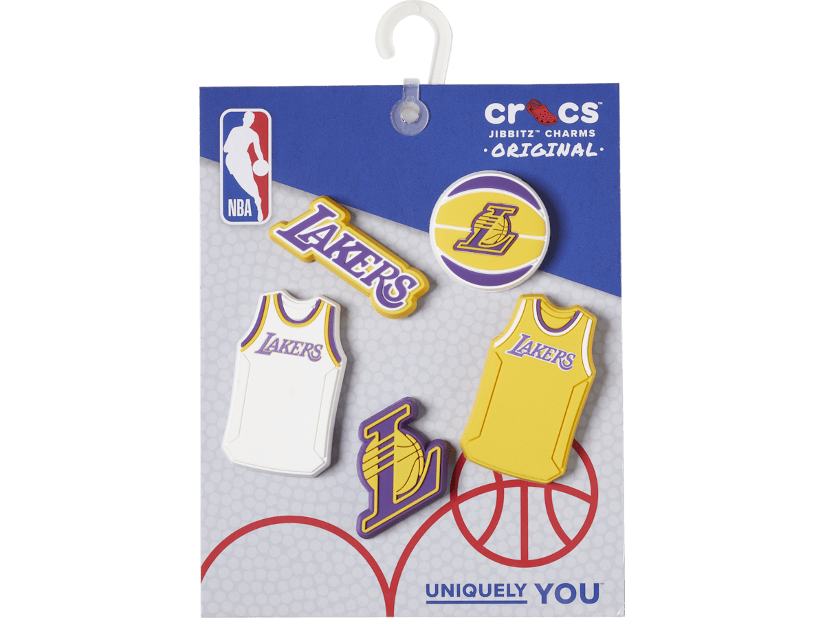 Crocs NBA Los Angeles Lakers 5Pck in Single