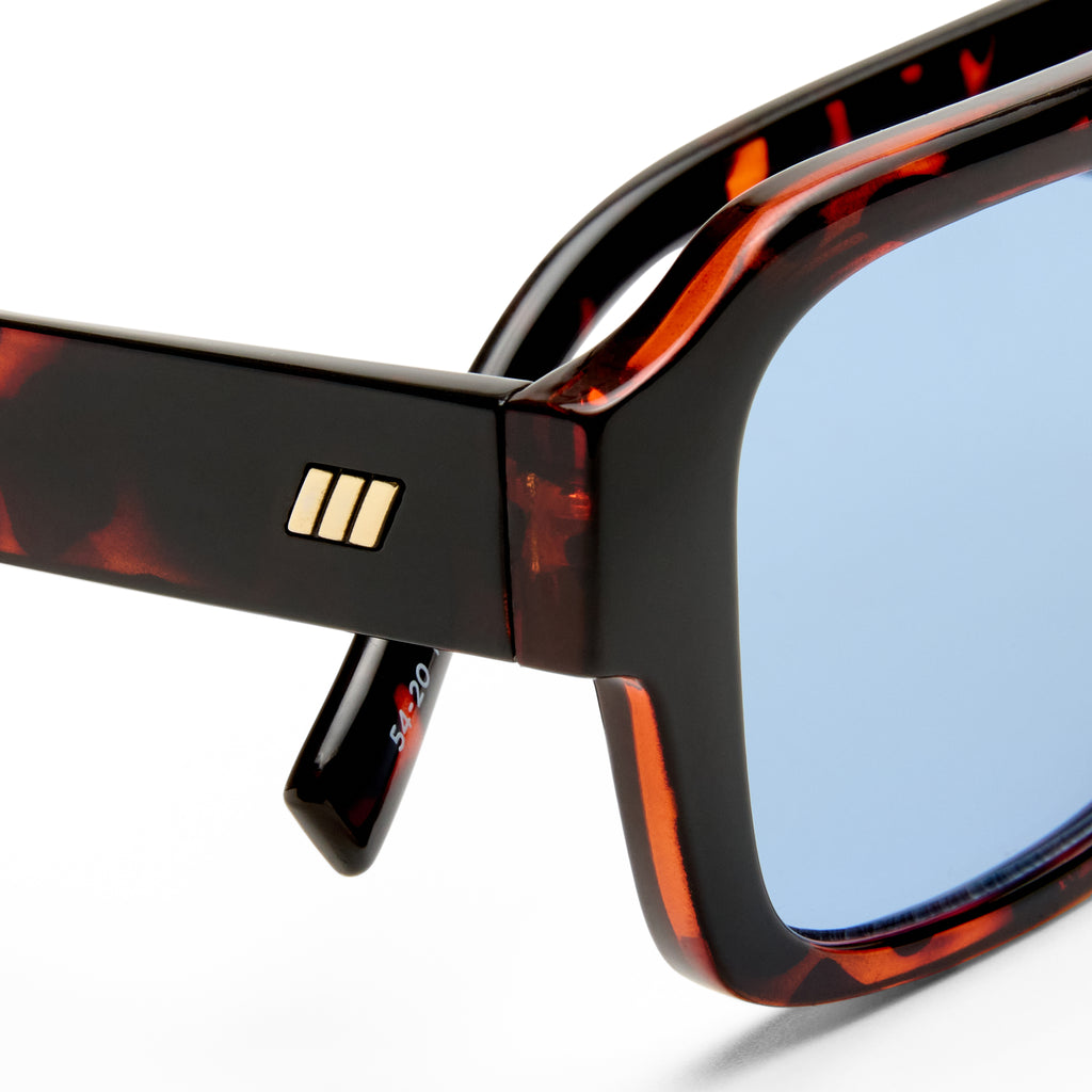 Le Specs SUBZERO + TORT in BLUE TINT