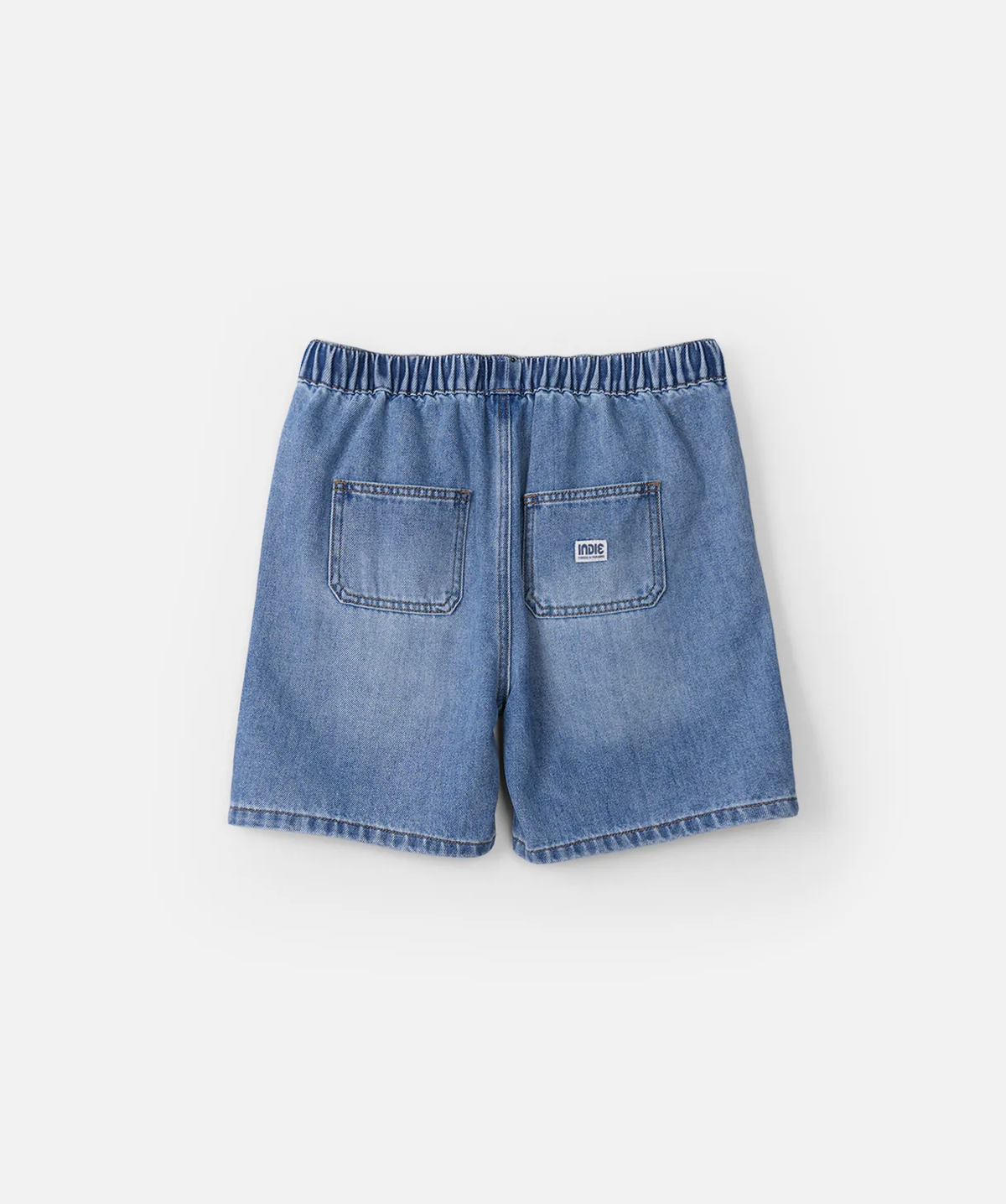 Industrie the porter denim short - DENIM in DENIM
