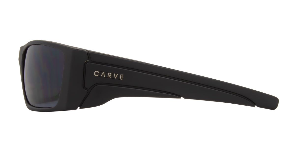 Carve Demolition - Matt Black Frame with grey Polarized Lens in Single