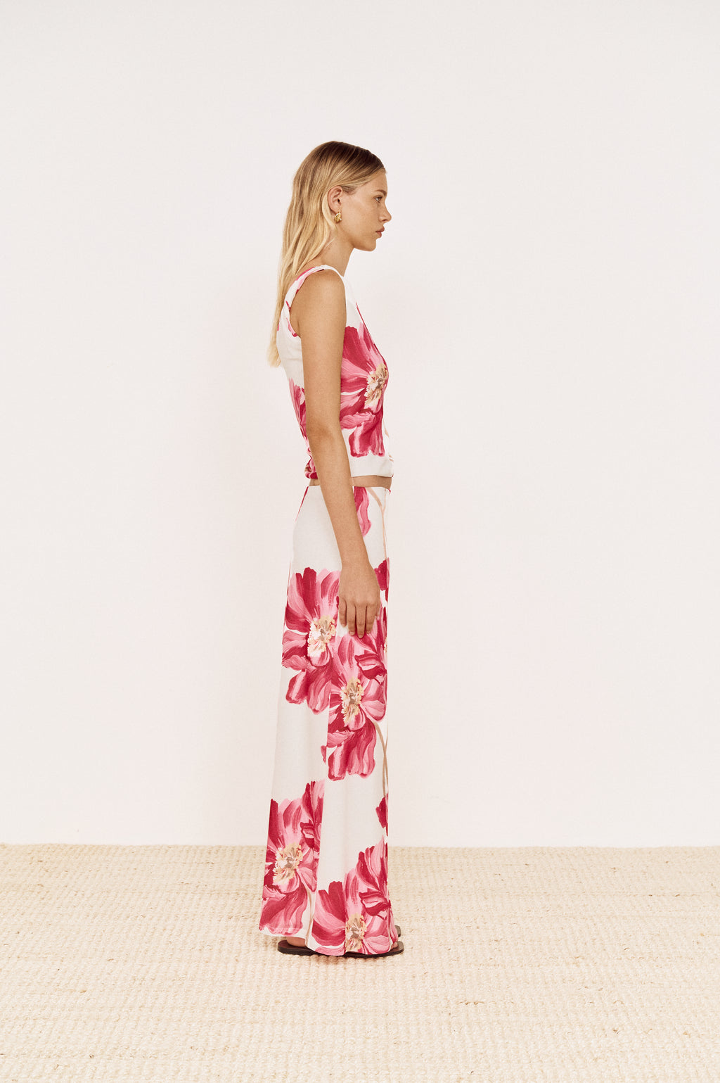 Minkpink CHLOE MESH TOP in ROSE FLORAL