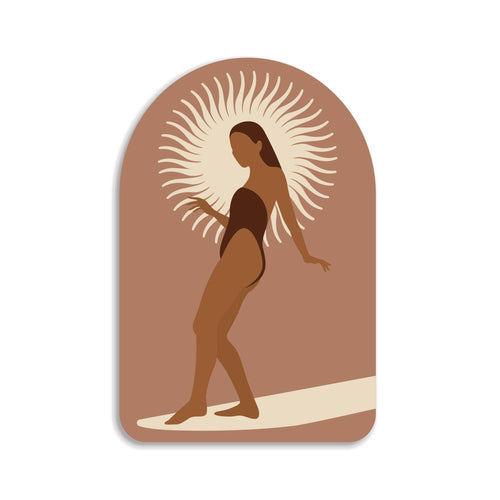 Sun Glider waterproof vinyl Sticker