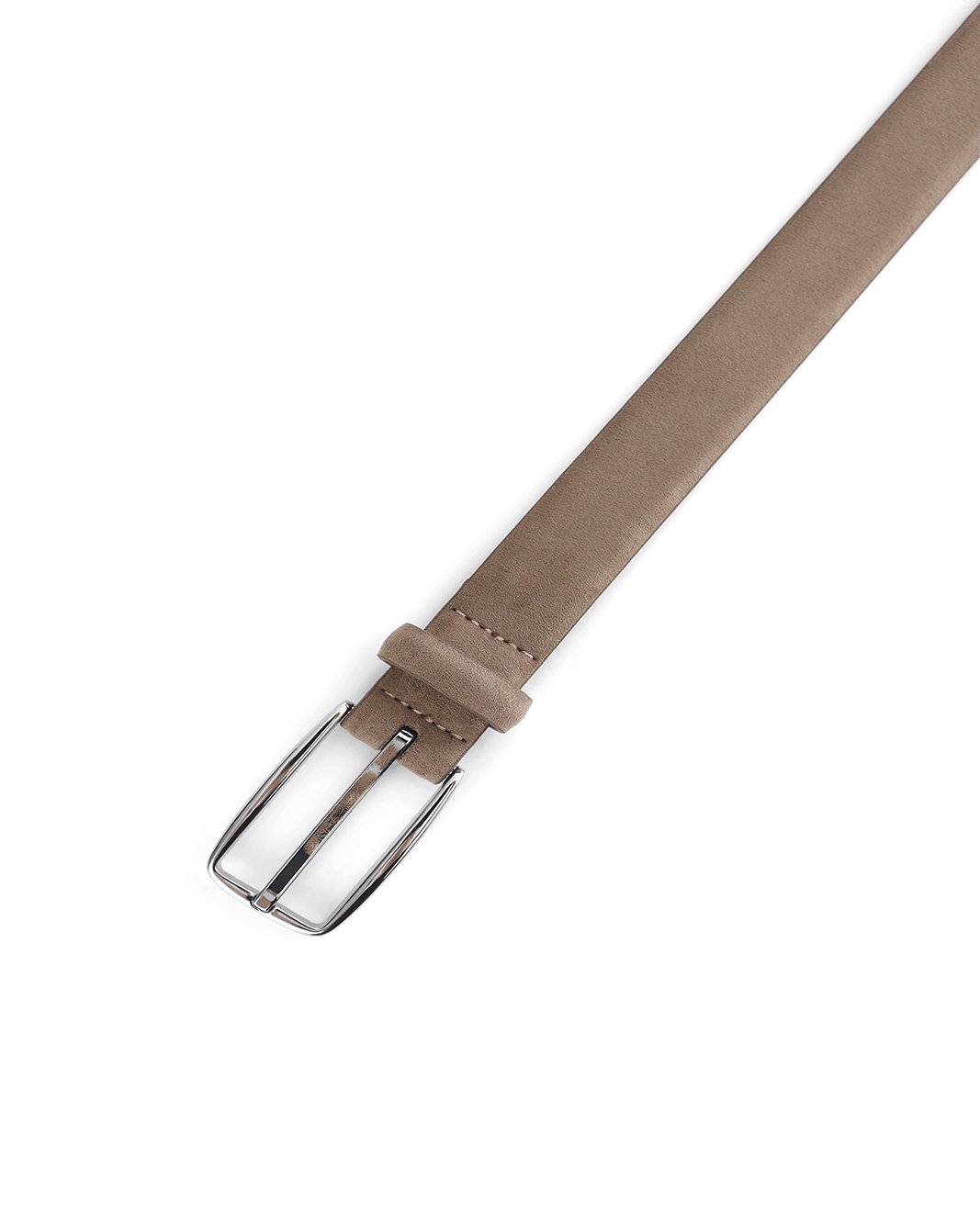 Billini HELENA BELT in FOSSIL SUEDE-SILVER