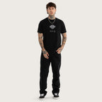 Kiss Chacey Carve Dual Curved Tee in Jet Black