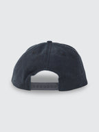 Thrills Co Hard Knocks College 5 Panel Cap - Black in Black