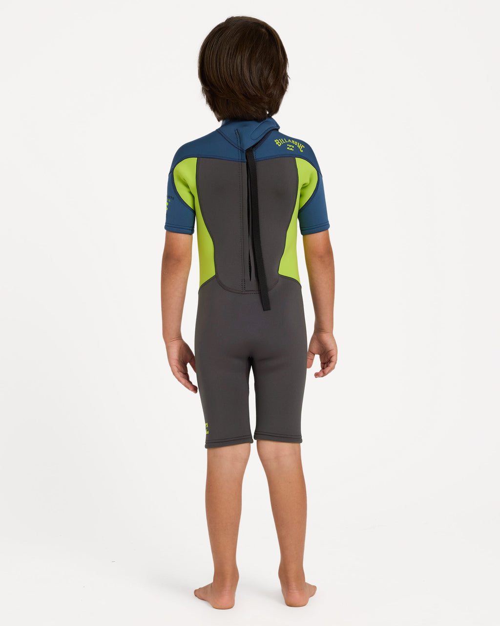 Billabong Boys 2-6 2/2 mm Absolute Springsuit in Fluro Lime
