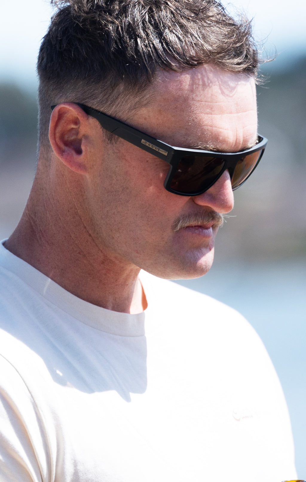 Carve Volley XL - Matte Black Grey Polarized Lens in Single