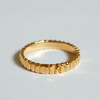 MiKi Jewellery Ember Gold Ring in Single