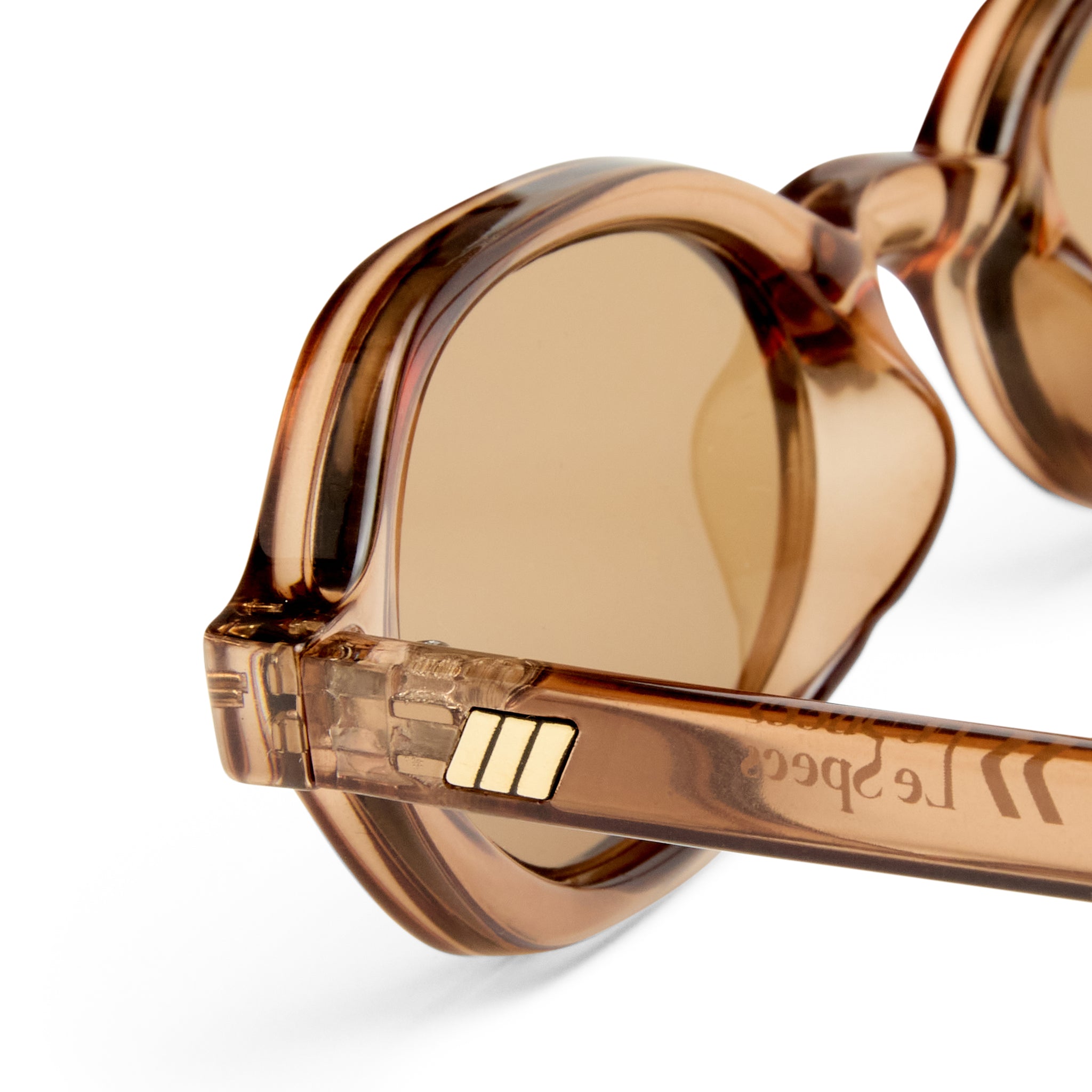 Le Specs FOUNDRY + WHISKEY in LIGHT BROWN MONO