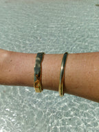 Malakai The Label Solei Bangle 18K Gold in Default Title