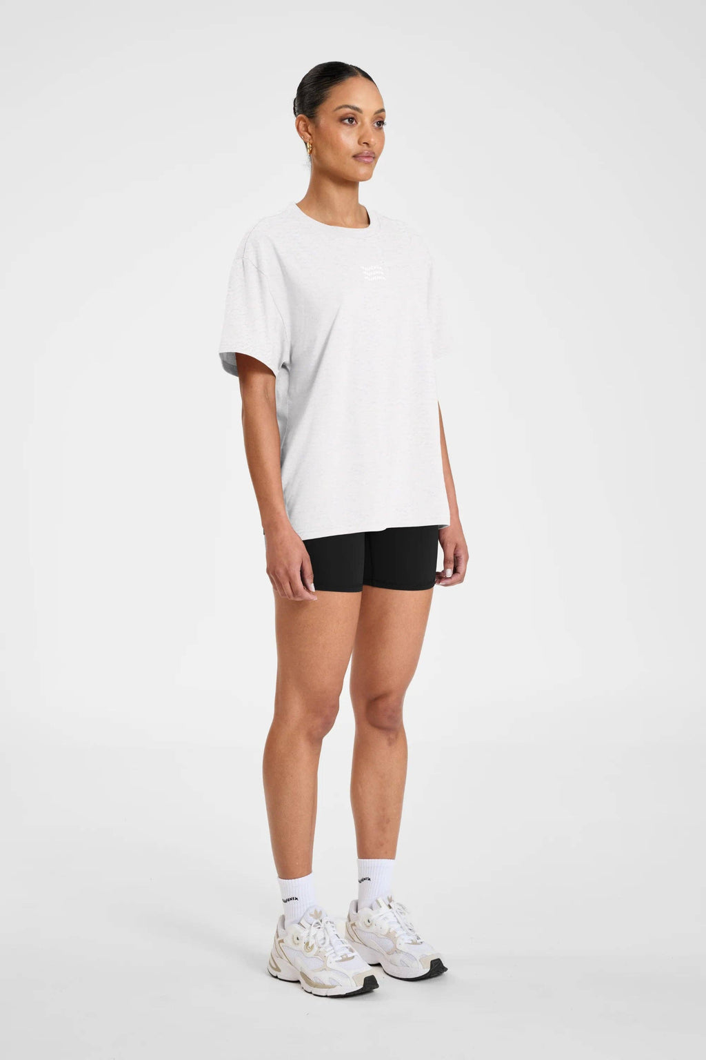 All Fenix Allfenix Waves Logo Tee in White Marle
