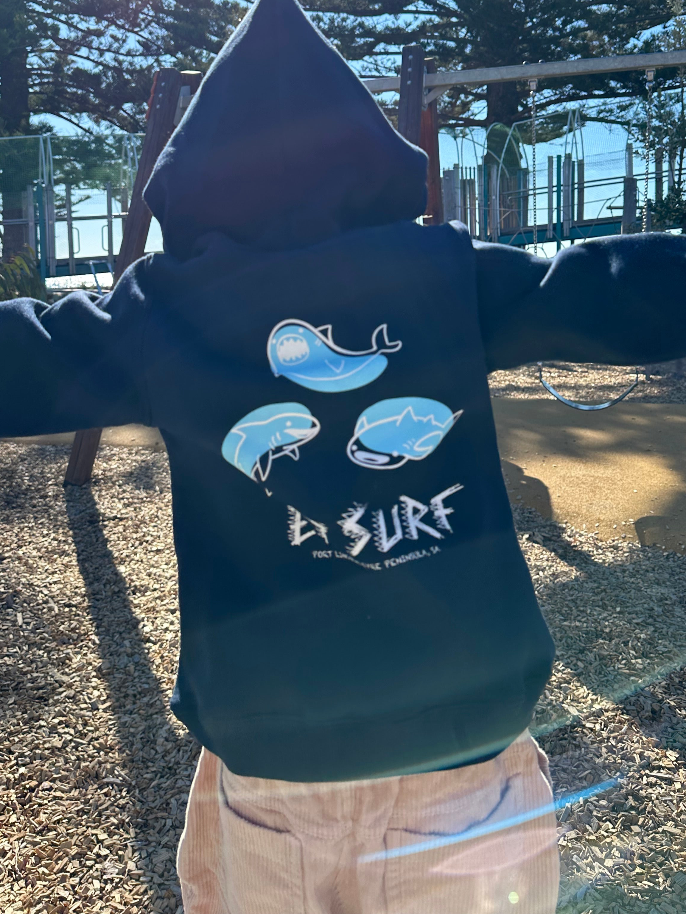 EP SURF Kids Baby Shark Hoody