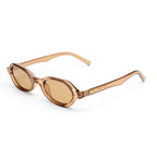 Le Specs FOUNDRY + WHISKEY in LIGHT BROWN MONO