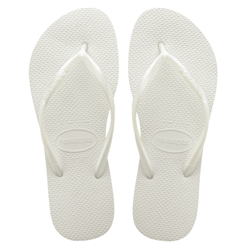 Havaianas Slim Metallic White in White