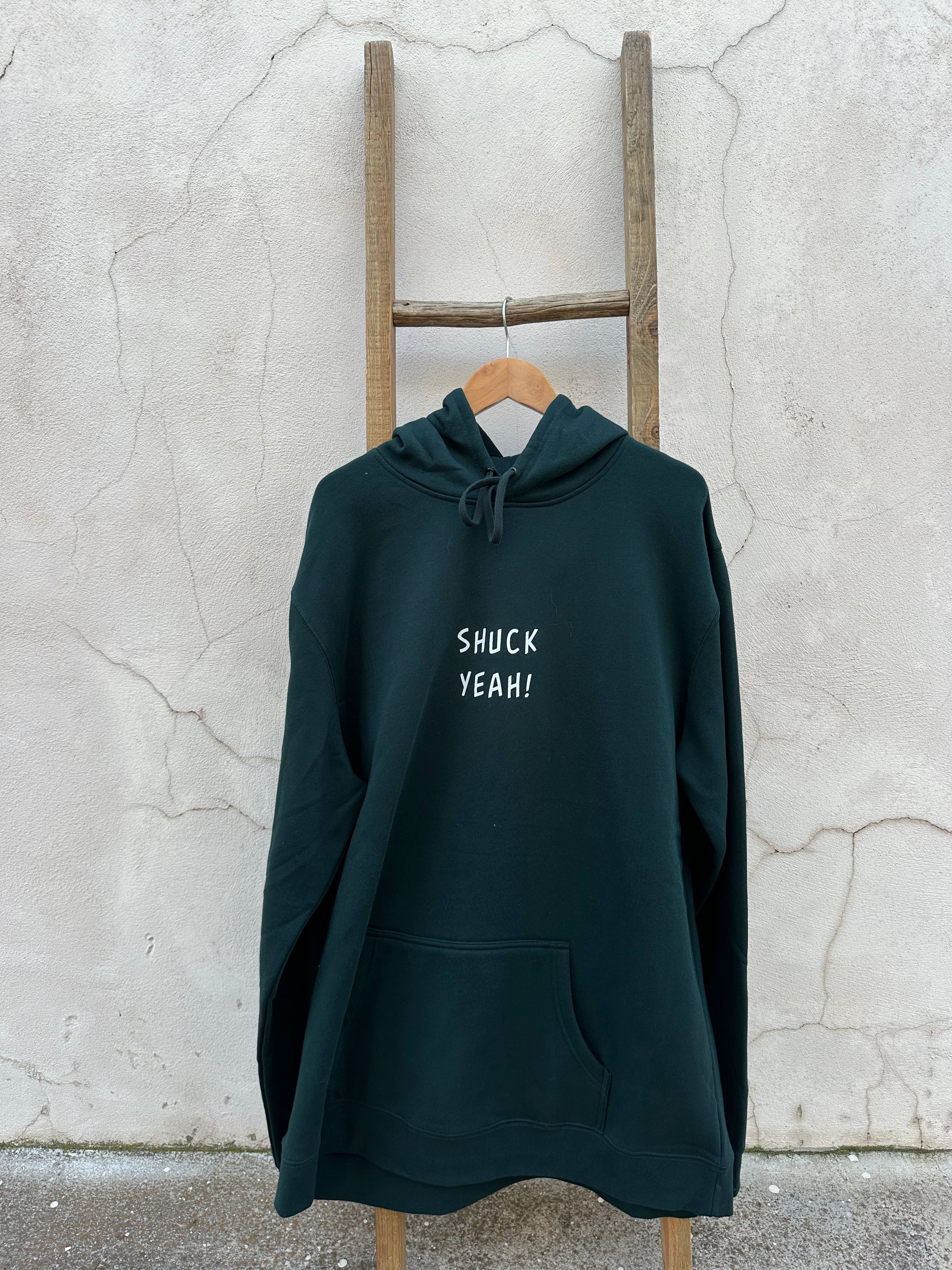 EP SURF Unisex Hoody Shuck Yeah (4XL & 5XL Only) - Pine Green