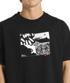 Quiksilver Mens Mercury Montage T-Shirt in Black