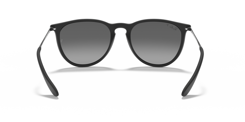 Ray-Ban® ERIKA RUBBER BLACK LIGHT GREY in Rubber Black