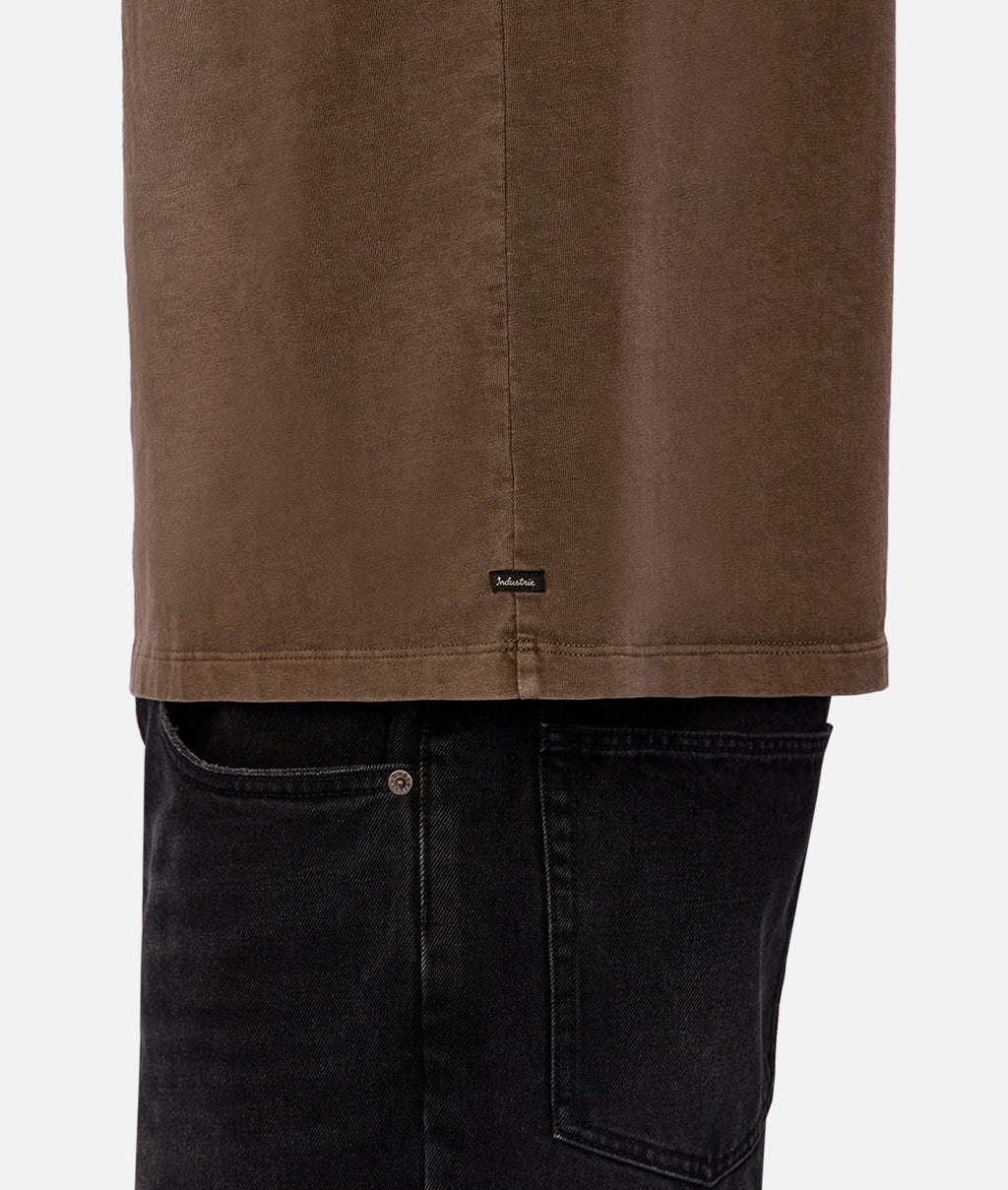 Industrie The Del Sur Tee - Mocha in MOCHA 25