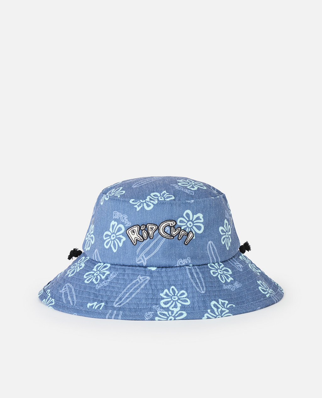 Rip Curl Combo Mid Brim Hat - Kids in Faded Denim