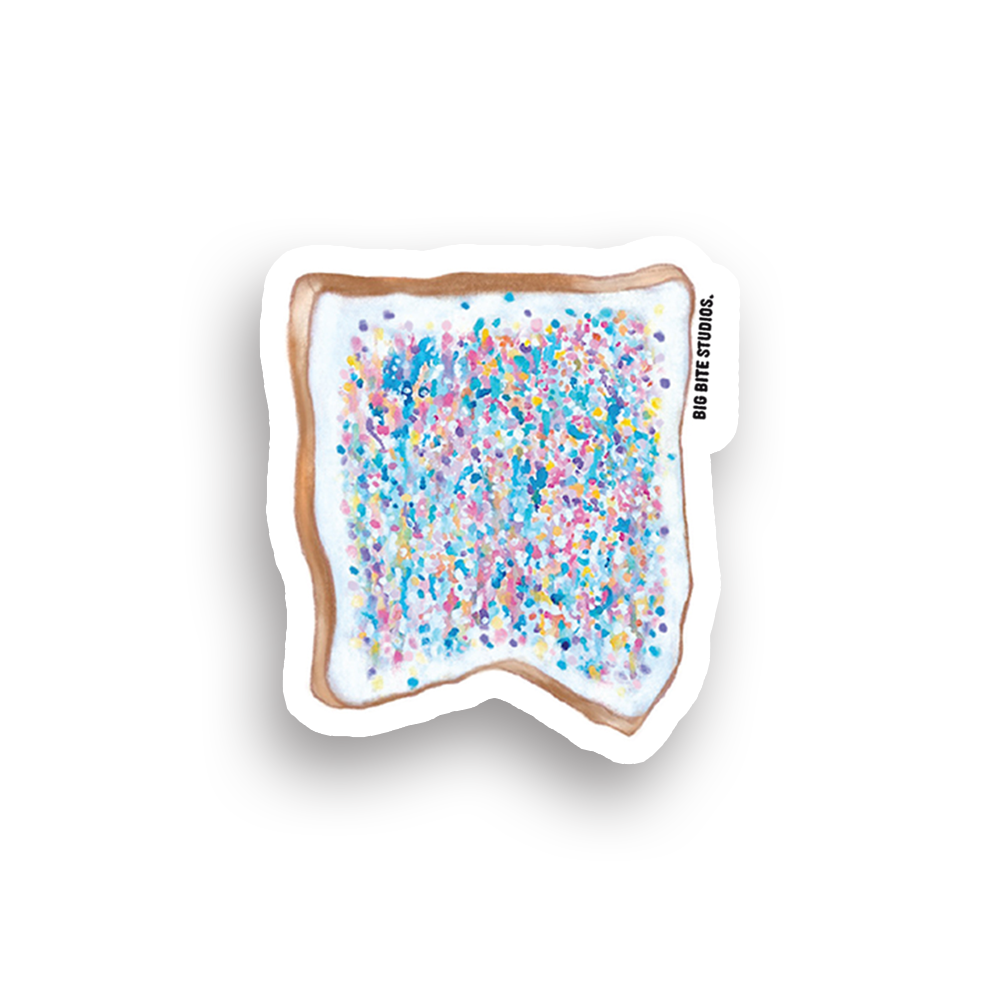 Big Bite Studios Fairy Bread Waterproof Sticker — By Big Bite Studios in Single