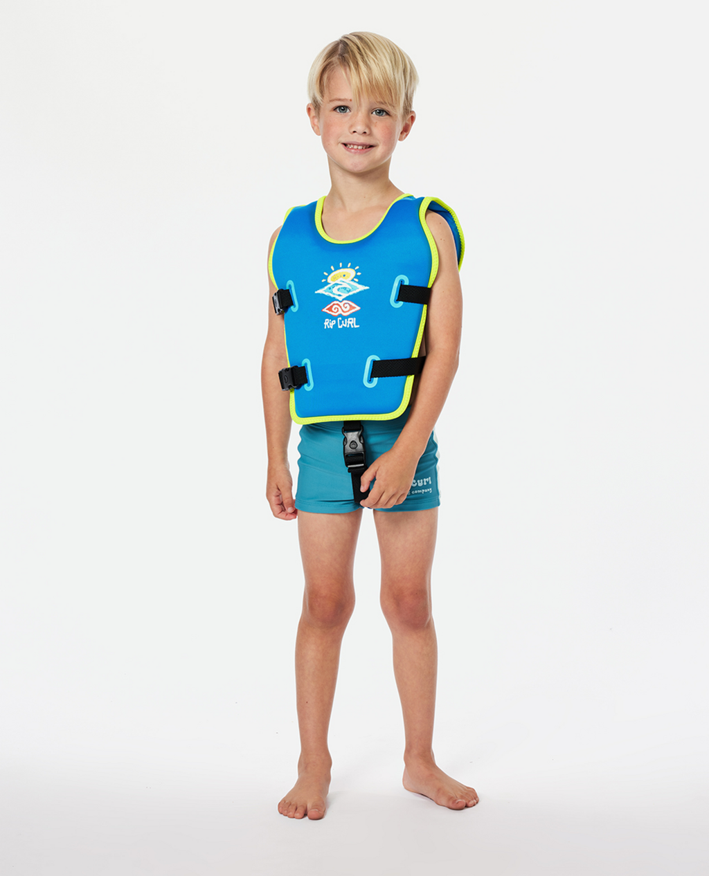 Rip Curl Kids Beach Buoyancy Aid Vest in Blue