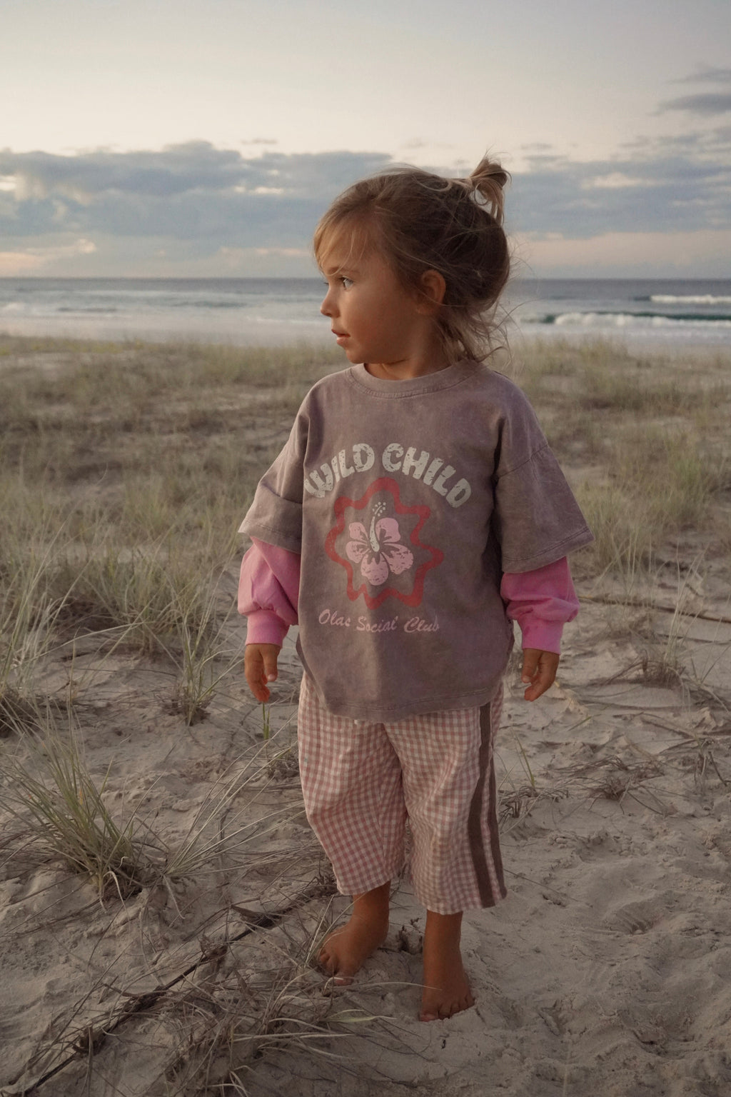 Olas Supply Co WILD CHILD MINI LONG SLEEVE in Single