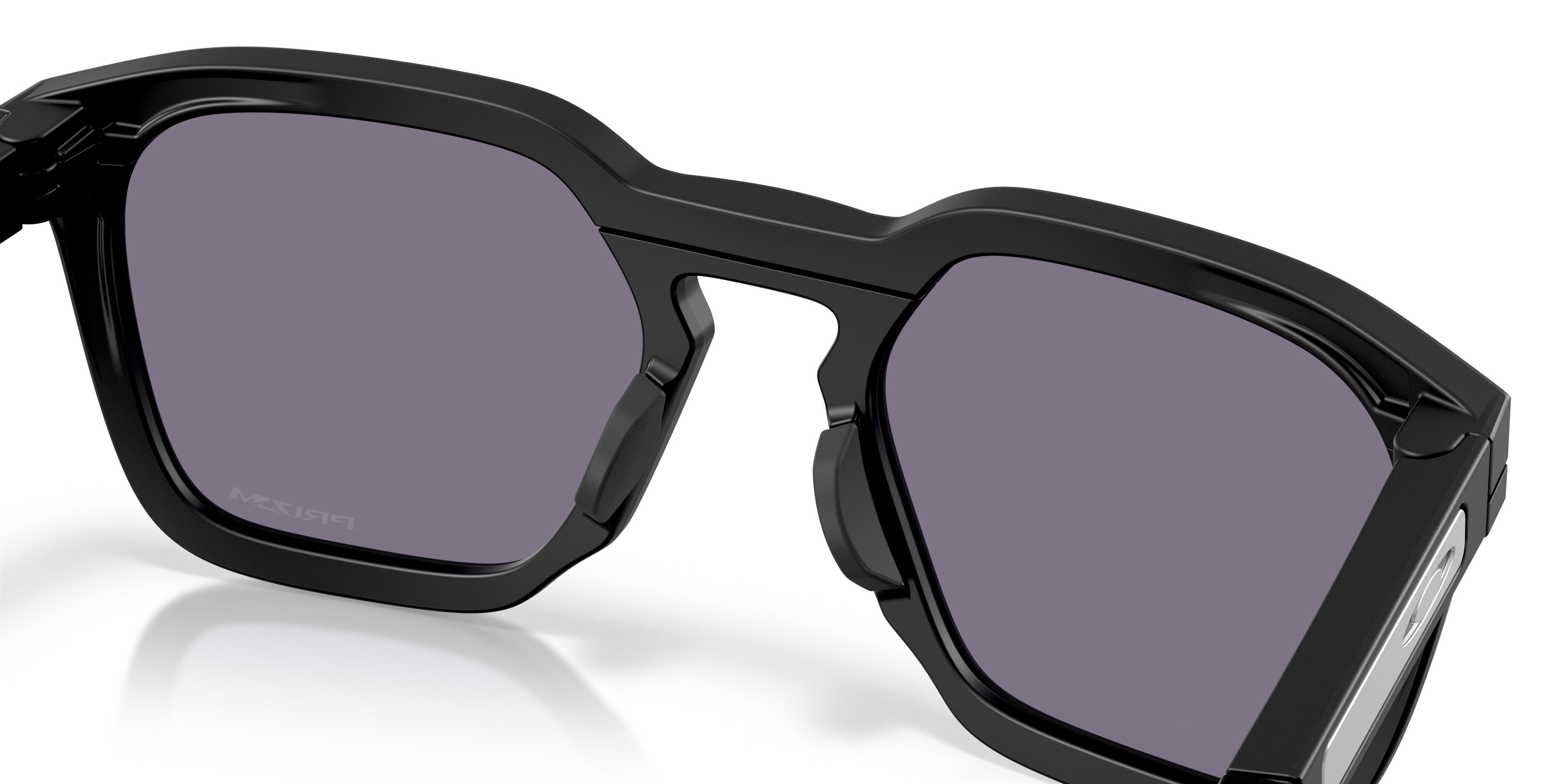 Oakley HSTN SQ MATTE BLACK PRIZM GREY in Matte Black
