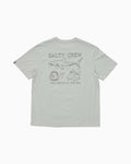 Salty Crew GREAT WHITE CLASSIC SS TEE in QUARRY