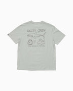 Salty Crew GREAT WHITE CLASSIC SS TEE in QUARRY