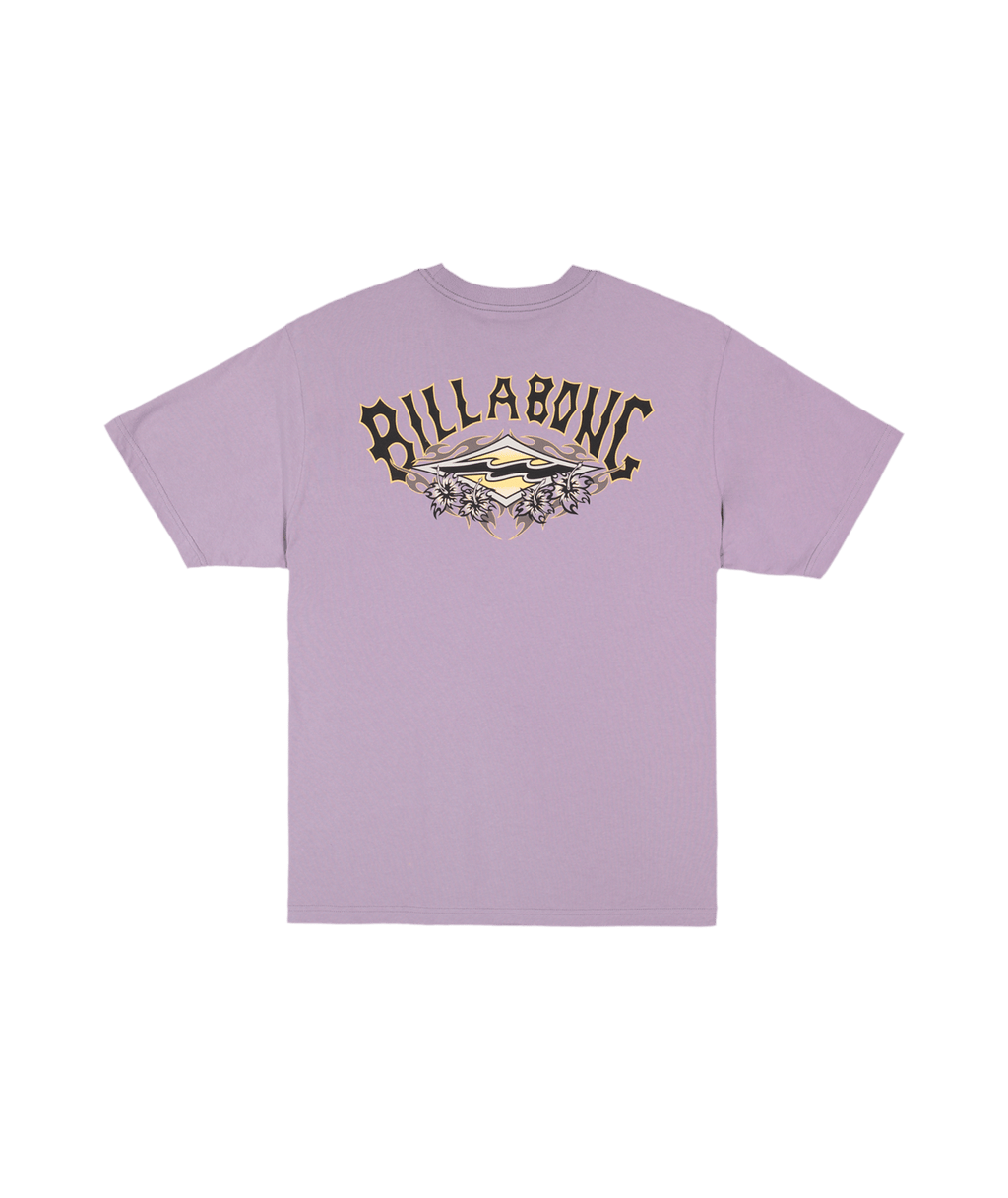 Billabong BISCUS OG SS in PURPLE ASH