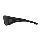 Carve THE OBJECTIVE WITH MATTE BLACK FRAME AND GREY POLARIZED LENS in Single