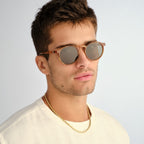 Le Specs TEEN SPIRIT DEUX TORT in GREEN TINT