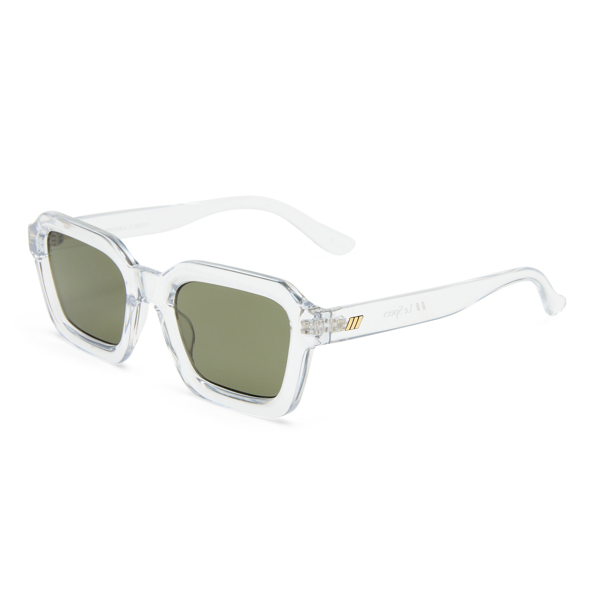 Le Specs IMPOSSIBLE CLEAR in GREEN MONO