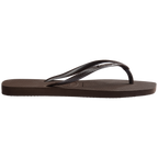 Havaianas Slim Square Dark Brown in Dark Brown