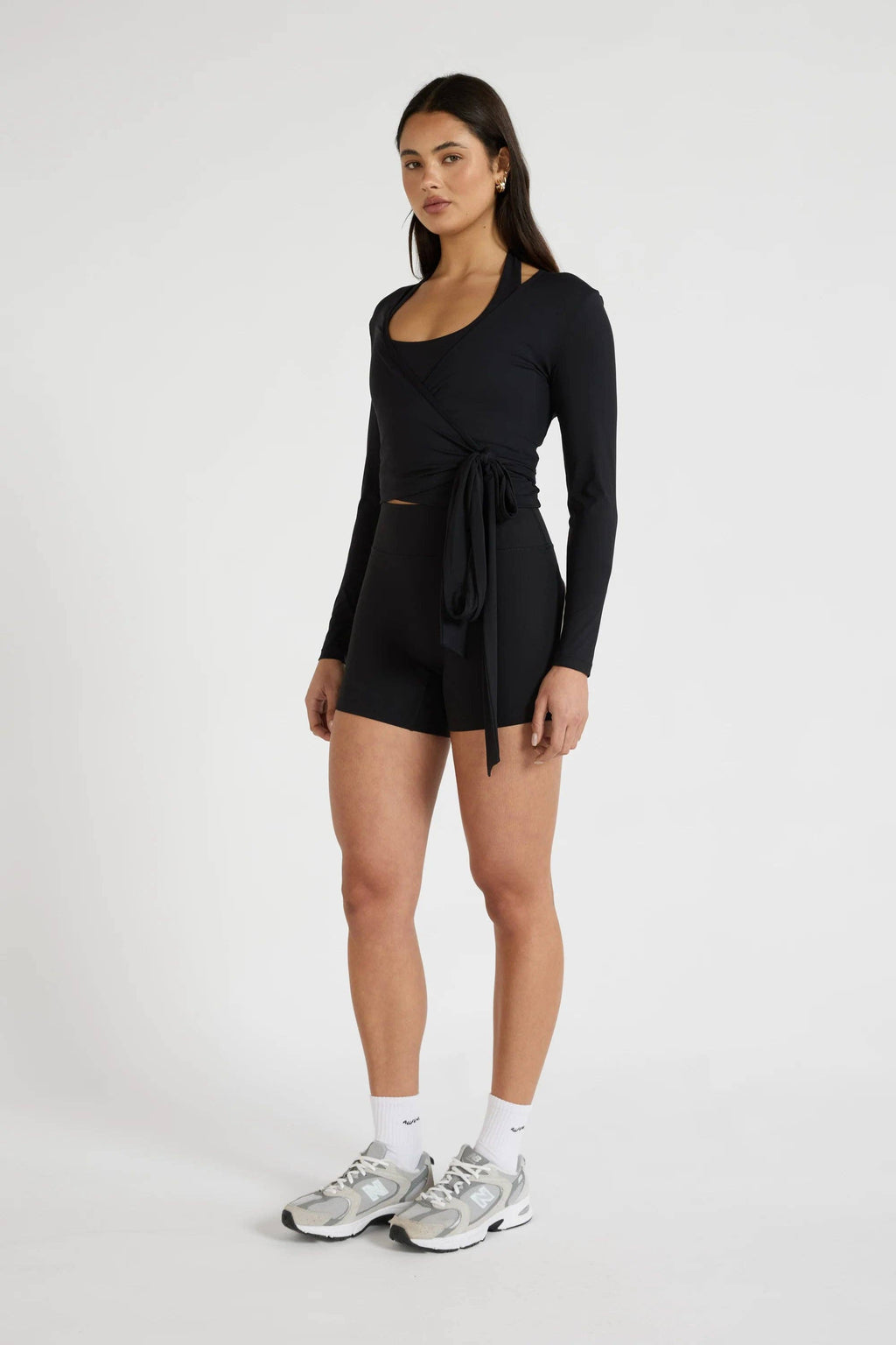 All Fenix Allfenix Cloudcore Lite Long Sleeve Wrap Top in Single