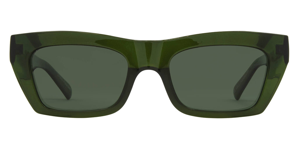 Carve Solis - Crystal Moss Green Frame with Grey Polarized Lens in Single