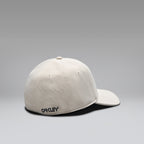 Oakley 6 PANEL STRETCH METALLIC HAT in Mist/Black