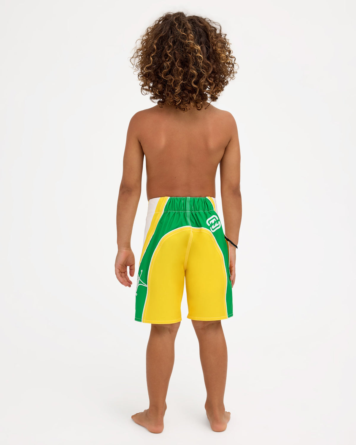 Billabong Boys 2-7 Fluid 2K Boardshorts in TRUE YELLOW