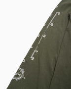 Salty Crew BRUCE LS TEE in DUSTY OLIVE