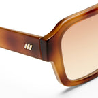 Le Specs SUBZERO + VINTAGE TORT in BROWN GRAD