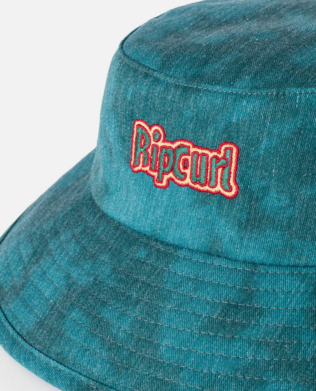 Rip Curl Sessions Mid Brim Hat - Kids in Blue Green