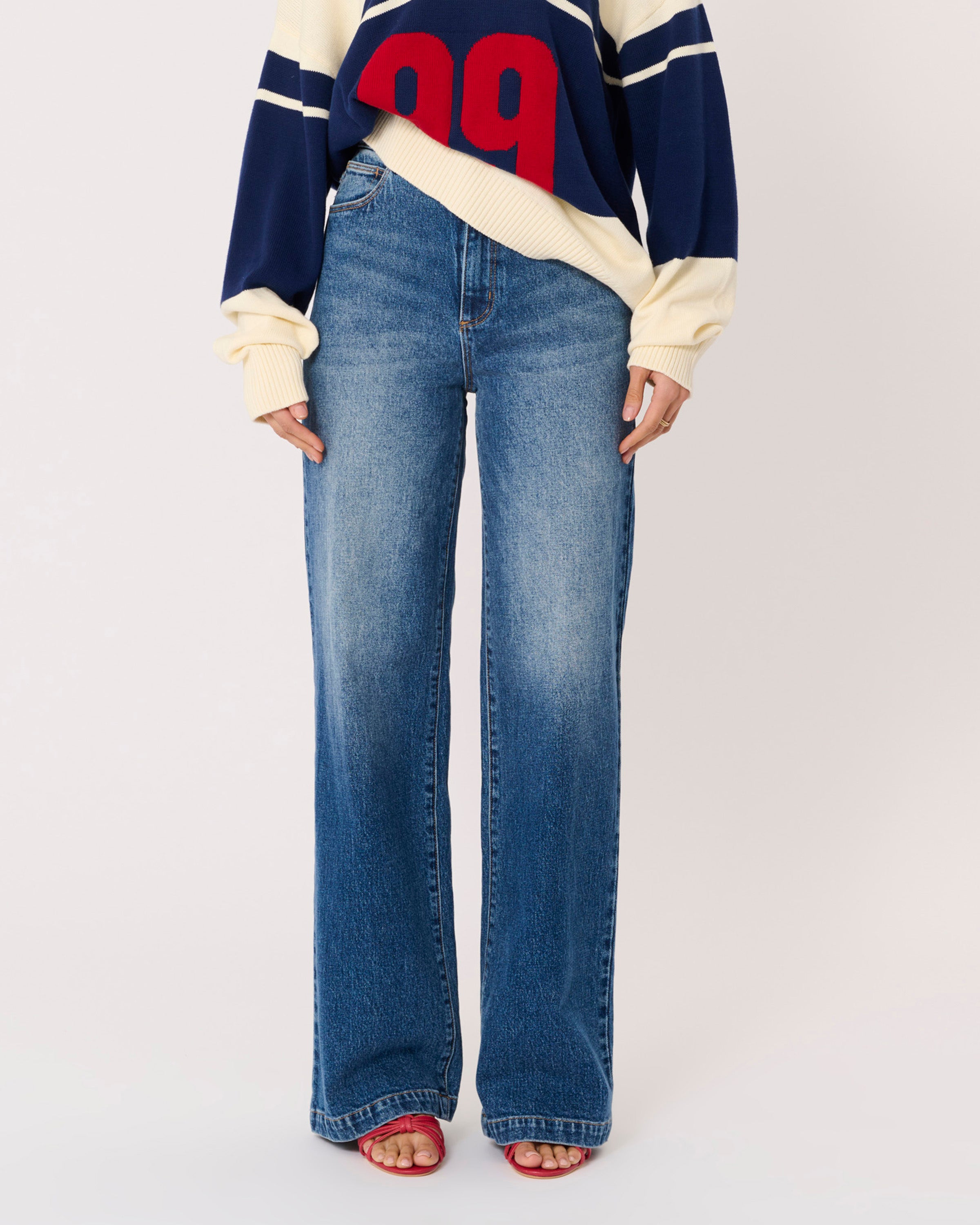Abrand Jeans 94 Wide Kaley in KALEY