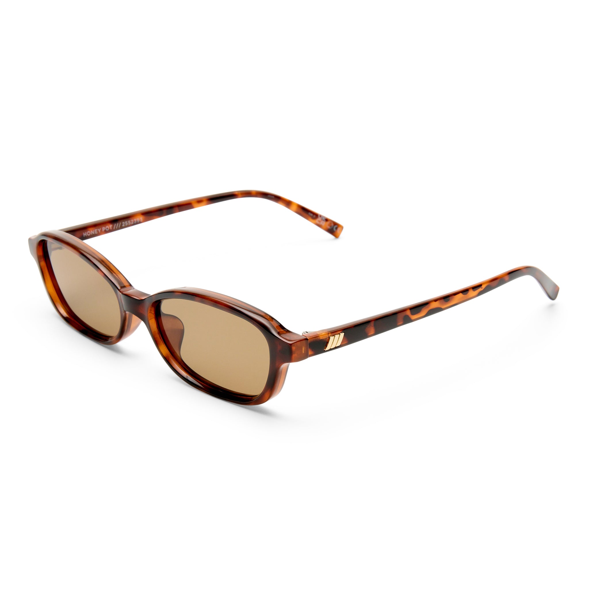 Le Specs HONEY POT TORT in BROWN MONO