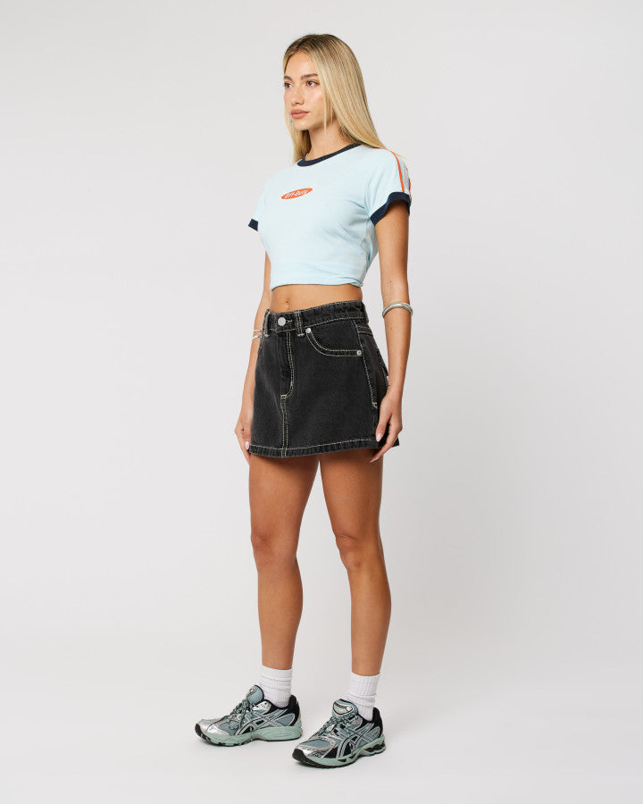 Abrand Jeans 95 Aline Skirt Frankie Hs in FRANKIE