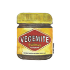 Big Bite Studios Vegemite Waterproof Sticker — By Big Bite Studios in Single