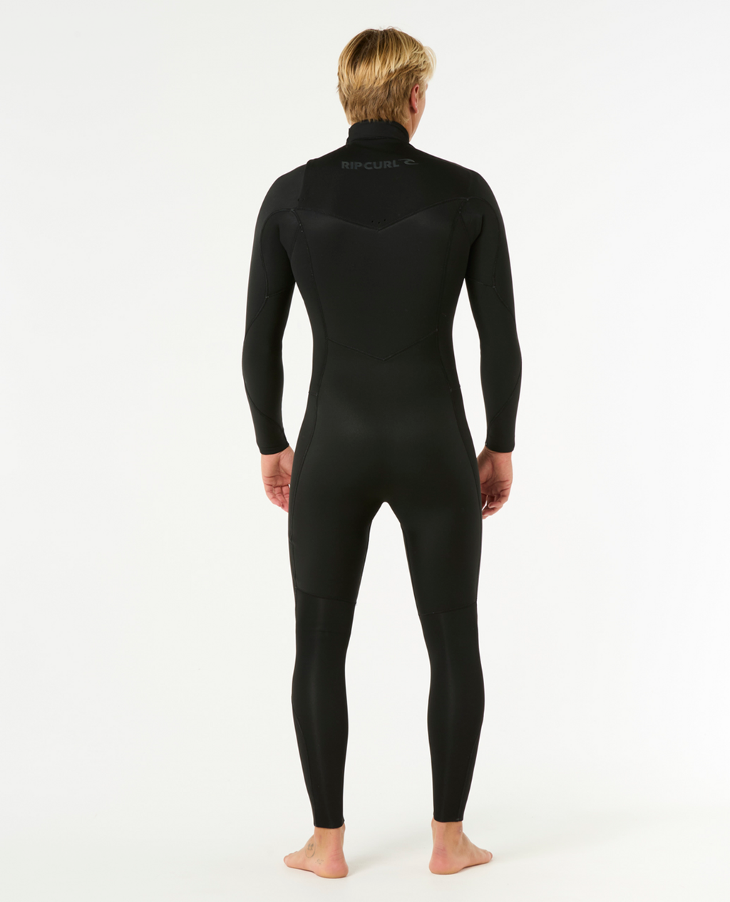 Rip Curl Mens Dawn Patrol 3/2 Chest Zip Wetsuit in Black